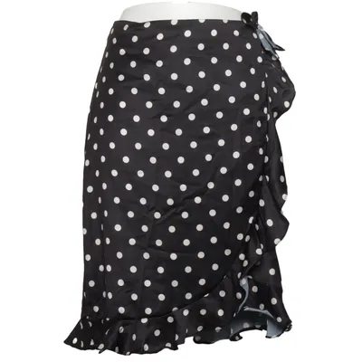 Omlottkjol (Svart, Vit) från Pop Copenhagen Polyester