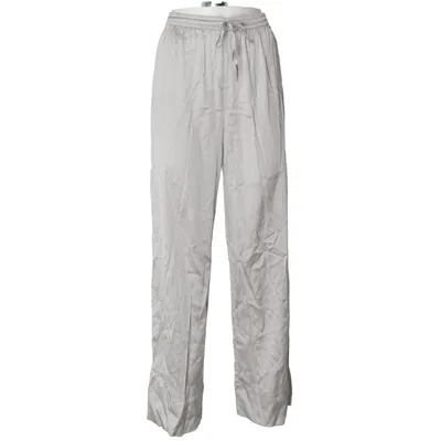 Pyjamasbyxor (Grå) från Zara Elastan, Silke