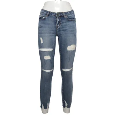 Jeans (Blue) from Farfallina Cotton, Elastane, Polyester
