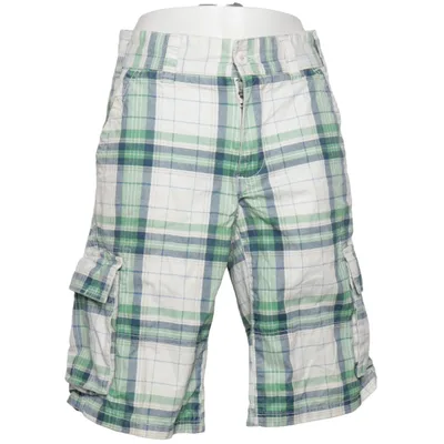 Cargo shorts (Wit, Groen, Blauw) van Charles Vögele Katoen