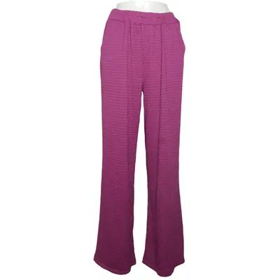 Palazzo pants (Purple) from Azzurro Elastane, Polyester, Viscose