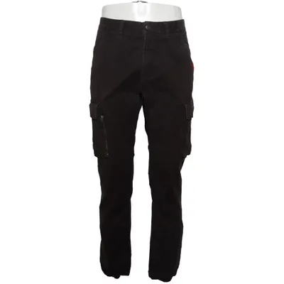 Cargobyxor (Svart) från Superdry Bomull, Elastan