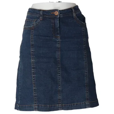 Jeanskjol (46831-00) från WOB Bomull, Elastan