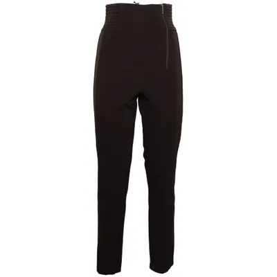 Pants (Brown) from Personal Affairs Elastane, Polyamide