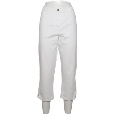 Chinos (Vit) från Frank Walder Bomull, Elastan, Polyester