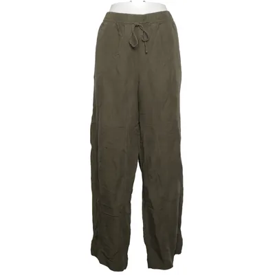 Palazzo pants (Green) from H&M Premium Quality Linen, Polyester, Viscose