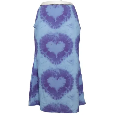 Maxi skirt (Purple, Blue) from O-Mighty Cotton, Elastane