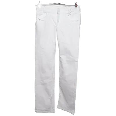 Jeans (Vit) från H&M Young Bomull, Elastan