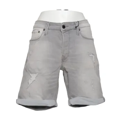 Jeansshorts (Grå) fra Jack & Jones Jeans Intelligence Bomuld, Elastan, Polyester