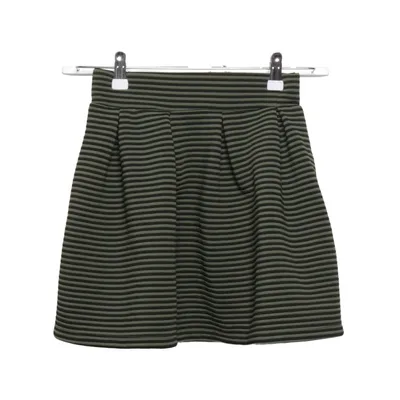 Skirt (Green, Black) from A Punto. Elastane, Polyester