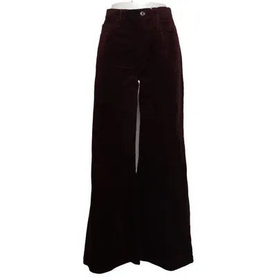 Corduroy broek (Lila) van Mango Katoen, Elastaan, Modal