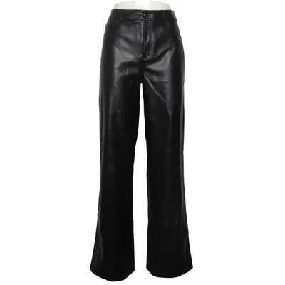 Lederhose (Schwarz) von Stradivarius
