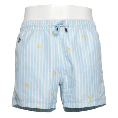 Zwemshort (Blauw, Wit, Geel) van Nikben Polyester