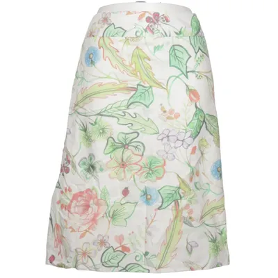 Jupe (Blanc, Multicolore) de Charles Robertson Acétate, Coton, Lin
