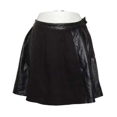 Jupe (Noir) de Neon Rose Coton, Élasthane, Polyester