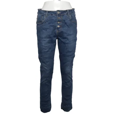 Jeans (Blå) från Karostar Bomull, Elastan, Polyester