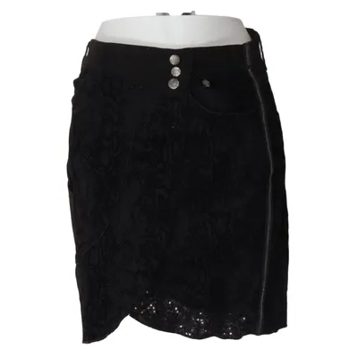 Jupe (Gris, Noir) de Tredy Coton, Élasthane, Polyester