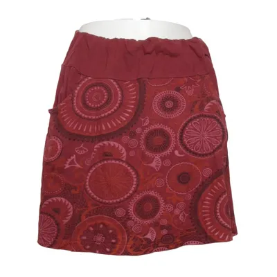 Skirt (Red, Pink, Orange) from Vishes Cotton