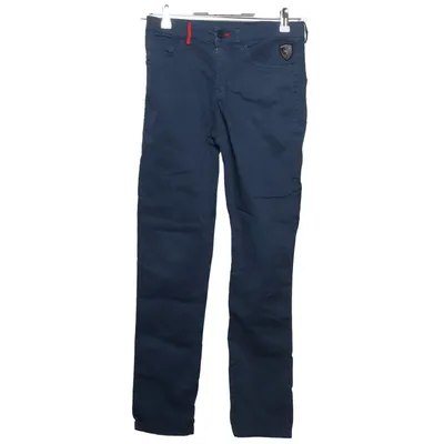 Chinos (Blauw) van Scuderia Ferrari Katoen, Elastaan