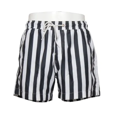 Swim shorts (Black, White) from Clean Cut Copenhagen Polyester