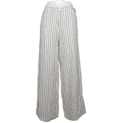 Palazzobukser (Hvid, Sort) fra Odyssee Linned, Viscose