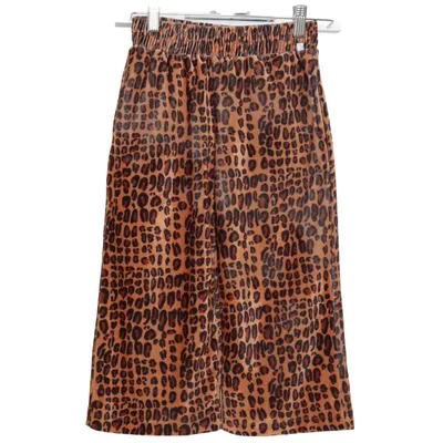 Palazzobyxor (Brun, Svart) från REPOSE AMS Elastan, Ekologisk bomull, Polyester