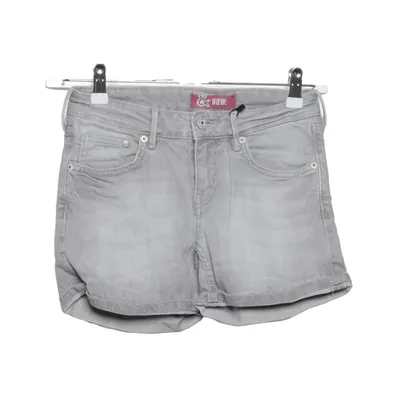 Denim shorts (Gray) from & NOW Cotton, Elastane