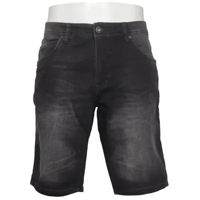 Short en jean (Gris) de "SU" Coton, Élasthane, Polyester