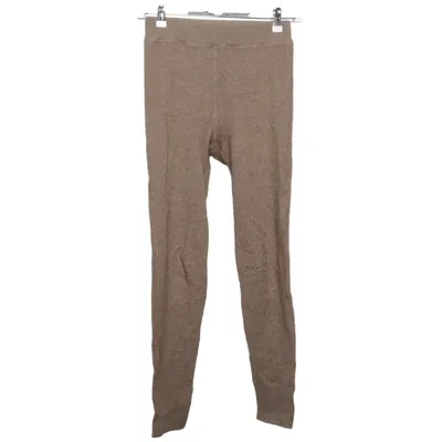 Long Johns (Brown) from Gobi Cashmere, Elastane