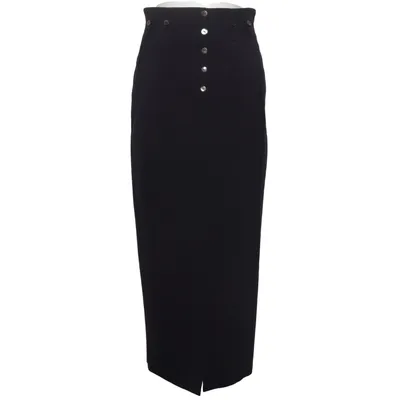 Långkjol (Svart) från Copines Elastan, Polyester, Ull