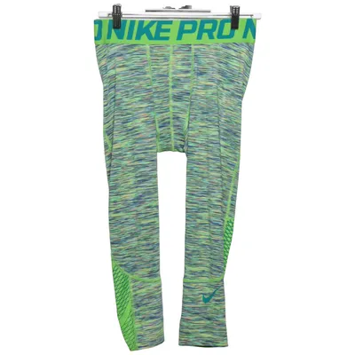 Sports tights (Green, Blue, Yellow) from Nike Pro Elastane, Polyester