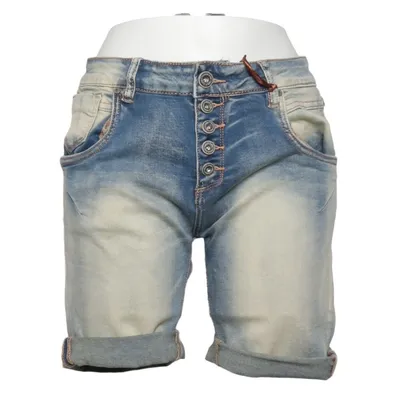 Jeansshorts (Blå) fra Boyfriend Bomuld, Elastan