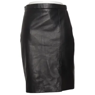 Jupe (Noir) de Cigno Nero Cuir, Polyester