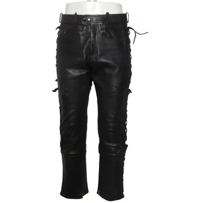 Leren broek (Zwart) van Hein Gericke