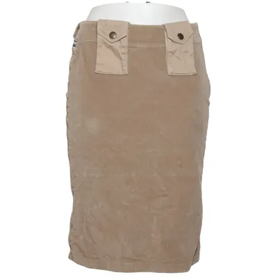 Kjol (Beige) från Jean Paul Gaultier Bomull, Elastan