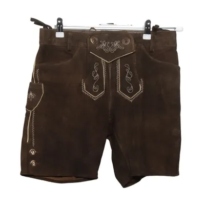 Pantalon en cuir traditionnel (Marron) de Almsach