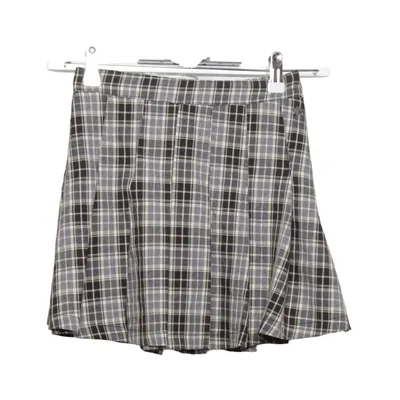 Skirt (Black, Gray, Yellow) from American Eagle Polyester