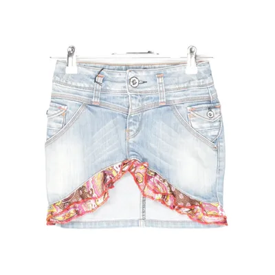 Jeanskjol (Blå, Flerfärgad) från Vingino