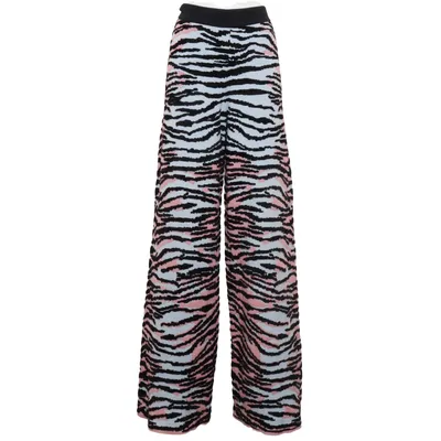 Palazzo broek (Roze, Zwart, Wit, Meerkleurig) van Kenzo x H&M Polyamide