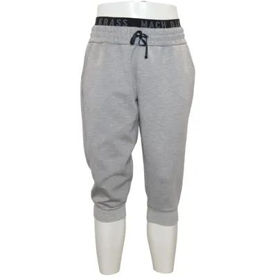 Three-quarter pants (Gray) from Mach Dich Krass Elastane, Polyester, Viscose