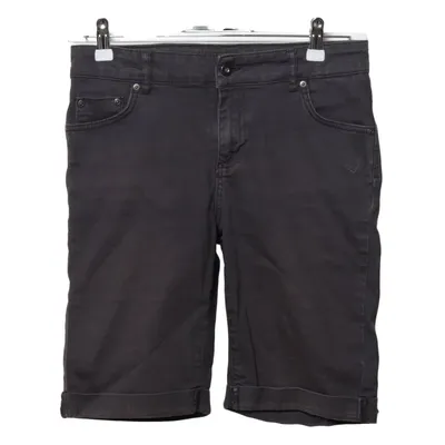Denim shorts (Grijs) van Fitz Katoen, Elastaan