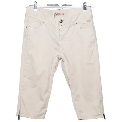 Pantacourt (Beige) de DDP Coton, Élasthane