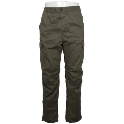 Cargobyxor (Grön) från H&M Bomull, Elastan, Polyester