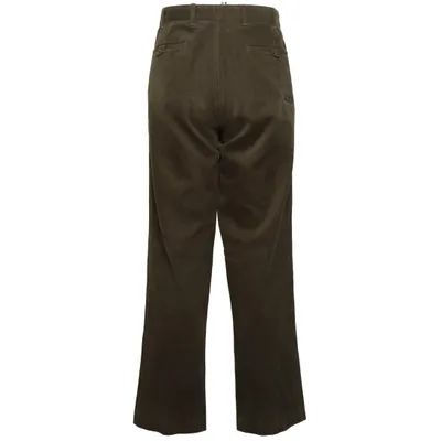 Corduroy pants (Green) from Rascher Cotton