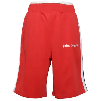 Basketshorts (Röd, Vit) från Palm Angels Polyester