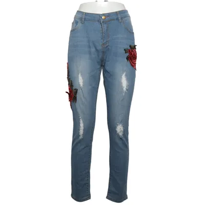 Jeans (Blå, Röd, Grön) från Heritage Bomull, Polyester