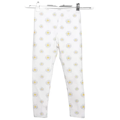Leggings (White, Yellow, Multicolored) from Pocopiano Cotton, Elastane
