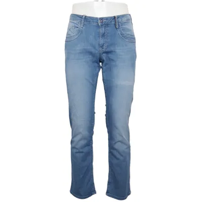 Spijkerbroek (Blauw) van Blue Fire Co Katoen, Elastaan, Polyester