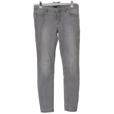 Jean (Gris) de BLK DNM Coton, Élasthane