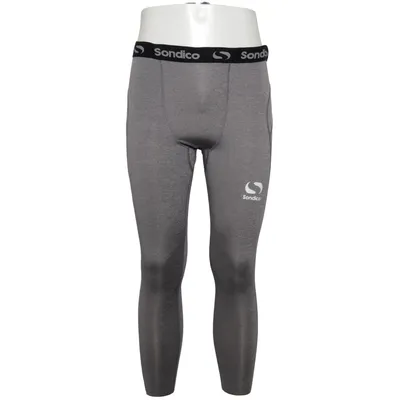 Sportleggings (Grijs) van Sondico Elastaan, Polyester